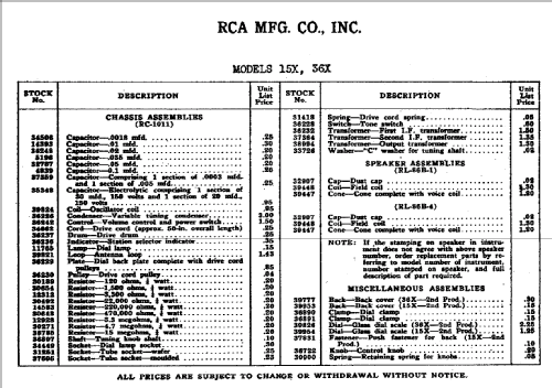 15X Ch= RC-462; RCA RCA Victor Co. (ID = 972023) Radio