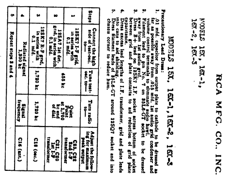 16X3 Ch= RC-462B; RCA RCA Victor Co. (ID = 972307) Radio