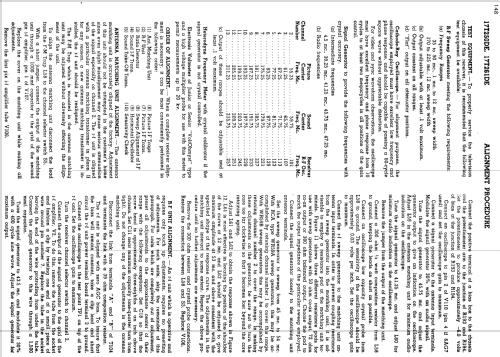 17T250DE 'Brett' Ch= KCS74; RCA RCA Victor Co. (ID = 1243465) Television