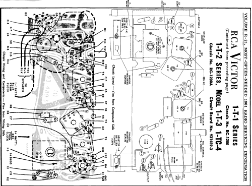 1-TC-4 Ch= RC-1200A; RCA RCA Victor Co. (ID = 146730) Radio