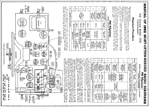 1R81 'Livingston' Ch= RC-1102; RCA RCA Victor Co. (ID = 148841) Radio