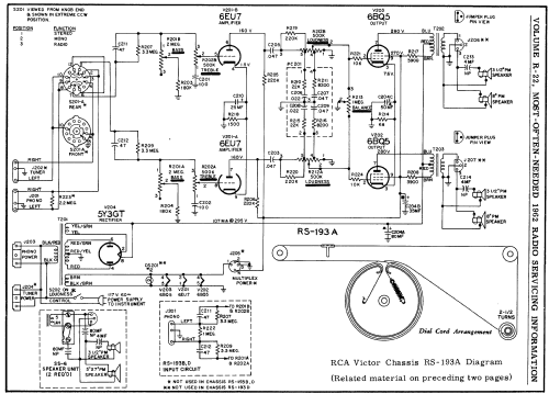 1VE205 Ch= RC-1206A + RS-193 ; RCA RCA Victor Co. (ID = 162260) Radio