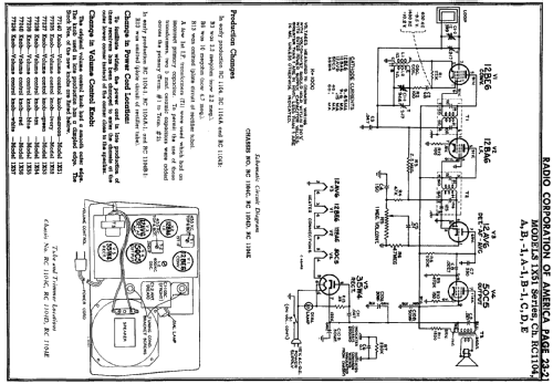 1X56 Ch= RC 1104A-1; RCA RCA Victor Co. (ID = 98369) Radio