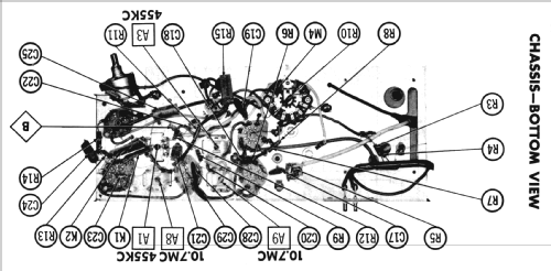 1XF1J Ch= RC-1201; RCA RCA Victor Co. (ID = 824867) Radio