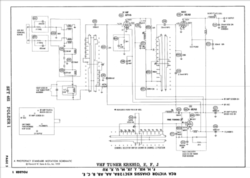 210T152U, 210T155U, 210T156U Ch= KCS128B; RCA RCA Victor Co. (ID = 626177) Televisore