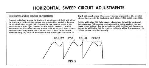 21-D-7425U Ch= KCS104F; RCA RCA Victor Co. (ID = 1829074) Televisore