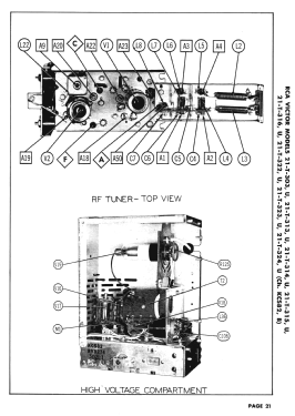 21-T-316 Ch= KCS82, B; RCA RCA Victor Co. (ID = 3175805) Television