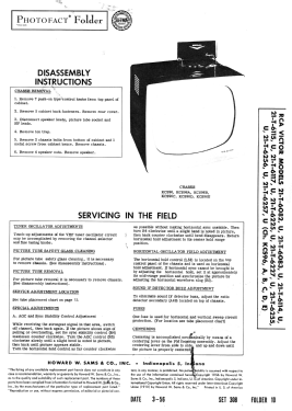 21-T-6256 Ch= KCS96D; RCA RCA Victor Co. (ID = 2750902) Fernseh-E