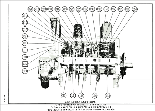 21-T-7113 Ch= KCS98A; RCA RCA Victor Co. (ID = 1839235) Television