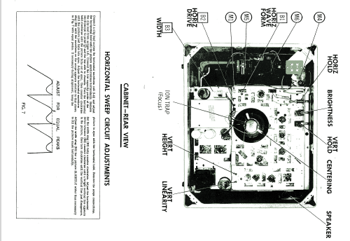 21-T-7153U Ch= KCS98C; RCA RCA Victor Co. (ID = 1839970) Television