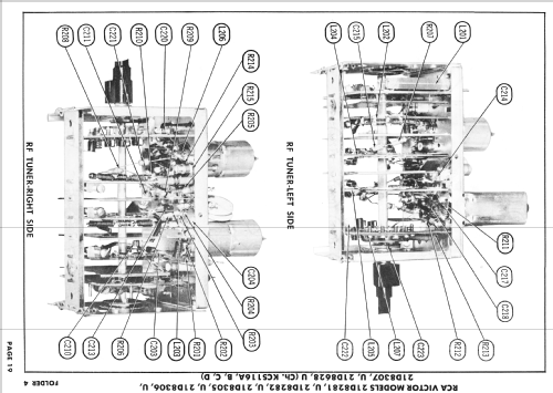 21D8281U Ch= KCS116B; RCA RCA Victor Co. (ID = 2614347) Fernseh-E