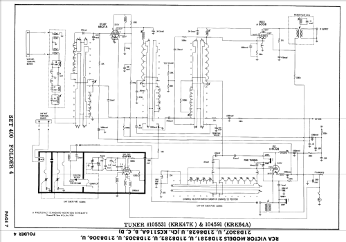 21D8305U Ch= KCS116B; RCA RCA Victor Co. (ID = 2614453) Fernseh-E