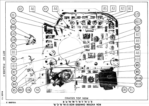 21D9495U Ch= KCS121J; RCA RCA Victor Co. (ID = 862772) Television