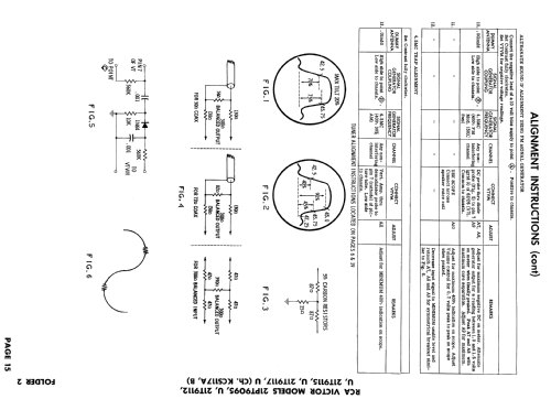 21PT9095U Ch= KCS117B; RCA RCA Victor Co. (ID = 878768) Fernseh-E