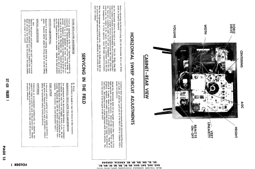 21RT9635U Ch= KCS83A & KCS84A; RCA RCA Victor Co. (ID = 931003) Television