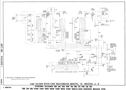 21RT9655U Ch= KCS83A & KCS84A; RCA RCA Victor Co. (ID = 931493) Televisore
