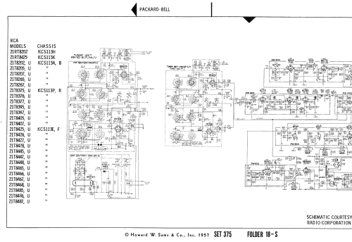 21T8448 Ch= KCS113E; RCA RCA Victor Co. (ID = 2459077) Televisore