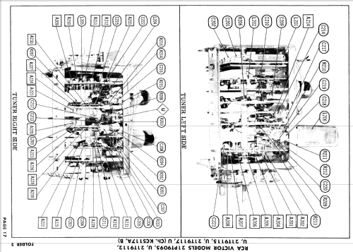 21T9115U Ch= KCS117B; RCA RCA Victor Co. (ID = 878869) Television