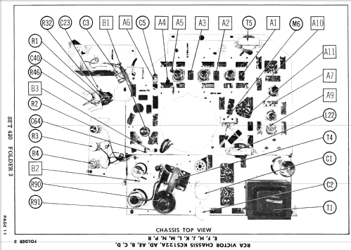 21T9256 Ch= KCS122H; RCA RCA Victor Co. (ID = 865271) Television