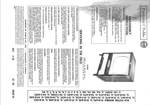 24-T-6287 Ch= KCS97R; RCA RCA Victor Co. (ID = 2146661) Fernseh-E