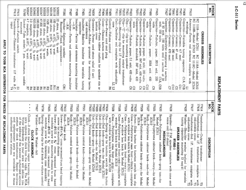 2-C-511 Ch= RC-1118; RCA RCA Victor Co. (ID = 1217746) Radio