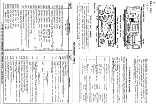 2-R-51 Ch= RC-1119; RCA RCA Victor Co. (ID = 1231342) Radio