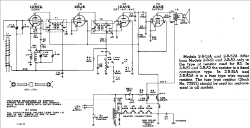 2-R-51A Ch= RC-1119; RCA RCA Victor Co. (ID = 1231346) Radio