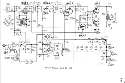 2-S-7 Ch= RC-1117 D; RCA RCA Victor Co. (ID = 1227879) Radio