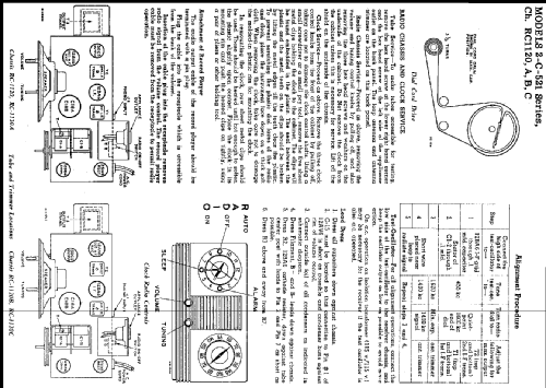 2C527 Ch= RC-1120; RCA RCA Victor Co. (ID = 215358) Radio