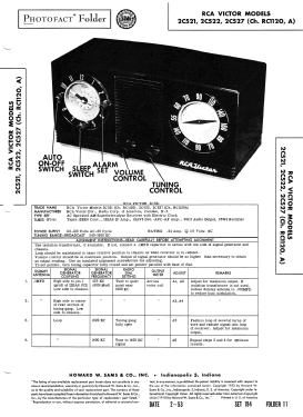 2C527 Ch= RC-1120; RCA RCA Victor Co. (ID = 3141766) Radio
