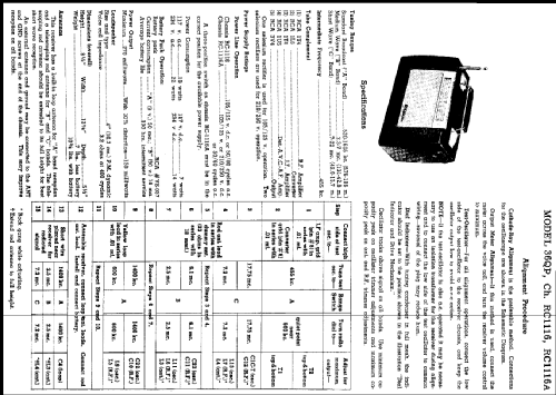 36QP Ch= RC1116A; RCA RCA Victor Co. (ID = 215393) Radio