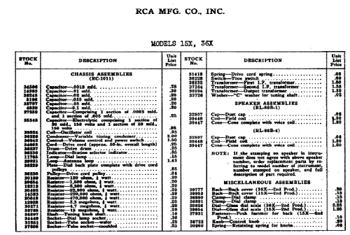 36X Ch= RC-462-A; RCA RCA Victor Co. (ID = 976160) Radio