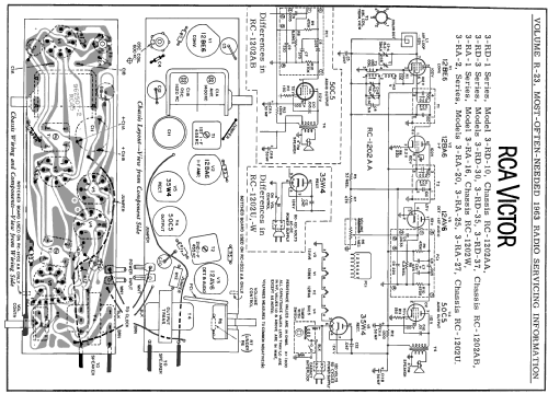 3-RD-10 Ch= RC-1202AA; RCA RCA Victor Co. (ID = 174373) Radio