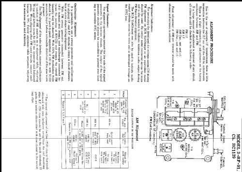 3-RF-91 'Woodland' Ch= RC1129; RCA RCA Victor Co. (ID = 215406) Radio