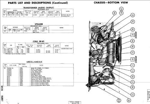 3-X-534 Ch= RC1128; RCA RCA Victor Co. (ID = 510470) Radio