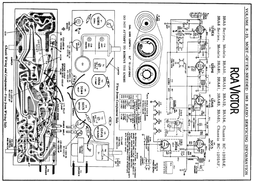 3RA52 Ch= RC-1202AE; RCA RCA Victor Co. (ID = 174500) Radio