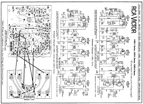 3RG33 Ch= RC-1208D; RCA RCA Victor Co. (ID = 175103) Radio