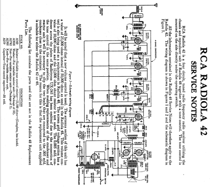 Radiola 42; RCA RCA Victor Co. (ID = 994025) Radio