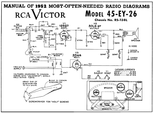 45-EY-26 Ch= RS-138L; RCA RCA Victor Co. (ID = 149182) Reg-Riprod