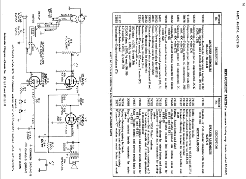 45-EY Ch= RS-132-F; RCA RCA Victor Co. (ID = 1382951) R-Player