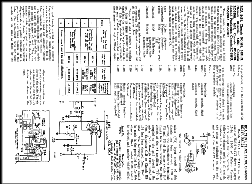 54B1N Ch= RC-589; RCA RCA Victor Co. (ID = 477977) Radio