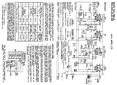 54B1N Ch= RC-589; RCA RCA Victor Co. (ID = 984154) Radio