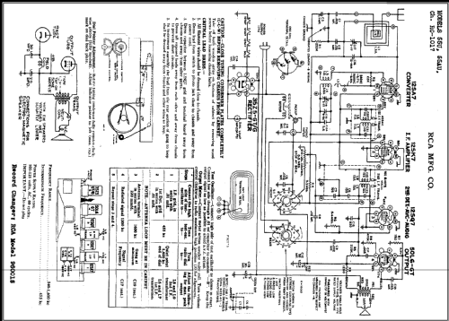 55U Ch= RC-1017; RCA RCA Victor Co. (ID = 477908) Radio