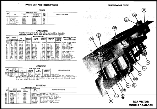 55U Ch= RC-1017; RCA RCA Victor Co. (ID = 477912) Radio