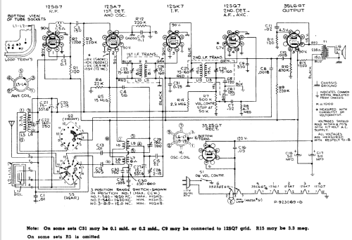 56X10 Ch= RC-1023B; RCA RCA Victor Co. (ID = 1107417) Radio