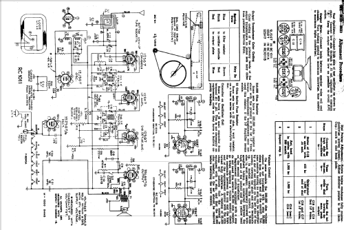 56X3 Ch= RC-1011B; RCA RCA Victor Co. (ID = 174980) Radio