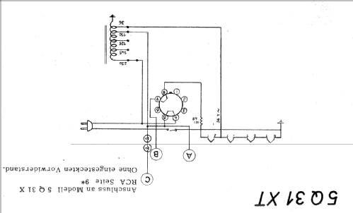 5Q31XT Ch= RC-1054; RCA RCA Victor Co. (ID = 19969) Radio