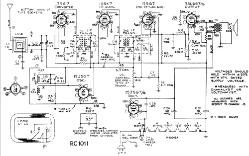 Radiola 61-1 Ch= RC-1011; RCA RCA Victor Co. (ID = 1111020) Radio