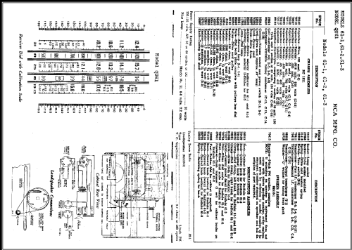 Radiola 61-3 Ch= RC-1011; RCA RCA Victor Co. (ID = 478745) Radio