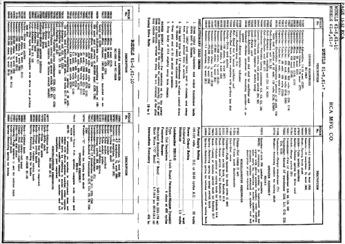 Radiola 61-6 Ch= RC-594D; RCA RCA Victor Co. (ID = 212054) Radio